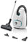 Bosch Staubsauger mit Beutel Serie 4 ProHygienic BGD41HYG, ideal für Allergiker, Hygiene-Filter, 10 Jahre Motorgarantie, integriertes Zubehör, Matratzendüse, langes Kabel, Made in Germany, 600 W, weiß