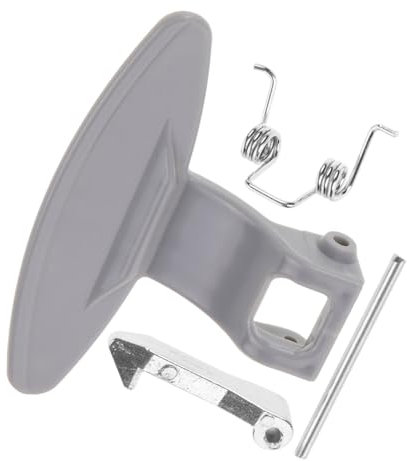 Angoily Replacement Metal Door Handle for Drum Washing Machine Washer Dryer Parts Compatible Washer Handle Repair