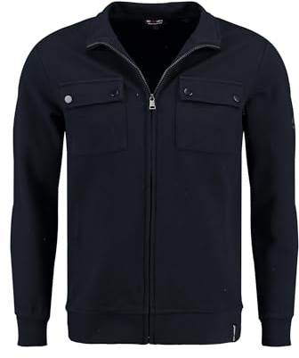 KEY LARGO Herren Klnew Trainer Jacket Strickjacke, Navy (1200), L EU