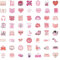 60 Stück Aesthetic Rosa Süß Kindle Sticker, Bookish Wasserfeste Kawaii Deko, Aufkleber Accessories für Booktok Lesen Zubehör Laptops Sammelalben Wasserflaschen Koffer