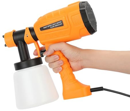 yatuiex Paint Sprayer, 700W Paint Sprayers, 3 Spray Patterns & 800ml Detachable Tank, Ideal Garden Fence Sprayer for Walls, Furniture, Ceilings, Sheds