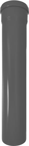 HT-Rohr DN 110 315 mm mit Dichtung Abwasserrohr Abflussrohr Grau PP Kunststoff | Abflußrohrsystem DN DN 110x315mm Dicke 2,7mm| Kanalrohrsystem | komplettes HT-System