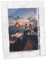 DONOUCLS Kristall Bilderrahmen für 13x18 cm Fotos, Premium Hochzeits & Jubiläumsfotorahmen, Elegantes Erinnerungsgeschenk mit funkelndem Design, Tisch Wandaufstellung, Inkl Luxus Geschenkbox