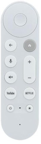XINFUTE Télécommande de rechange pour Google TV Streamer 4K HDR Voice Bluetooth IR