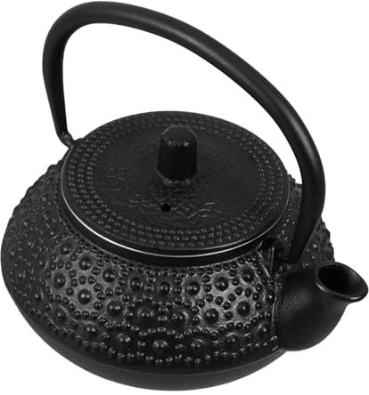 ABOOFAN Chinese Cast Iron Teapot Tea Kettle Infuser Tea Pot for Loose Leaves Stovetop Pot