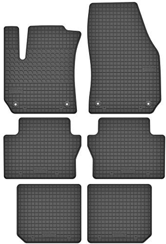 Gummimatten Gummi Fußmatten Satz für Opel Zafira B (2005-2011) für 7 Personen - Passgenau