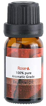 10ml Rose Ätherisches Öl, Natürliches Rosenextrakt Aromatherapie Ätherisches Öl, Ermüdungslinderung Körpermassage Ätherisches Öl, Gesicht Zurück Beine Massageöl Verwendet Für Schönheitssalon Spa