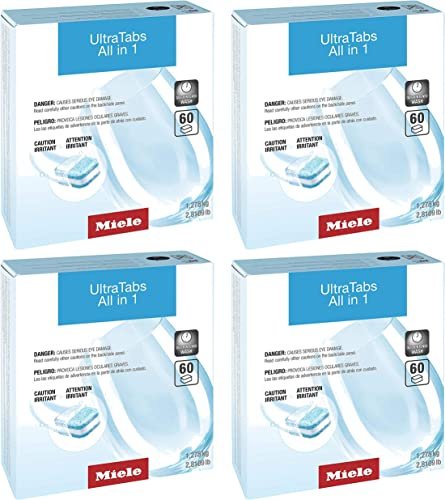 Miele All in 1 Dishwasher Tablets 60 per Box (240)