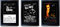 HWC Trading The Godfather Collection The Cast Al Pacino Marlon Brando Gifts gedrucktes Poster, signiertes Autogrammbild für Film-Fans, A3, gerahmt