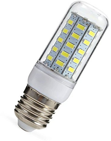 Aoxdi 1 Stück E27 LED Leuchtmittel 7W Birnen, Kaltweiß, 48 SMD 5730 Energiesparlampe LED Glühbirne Lampe E27, AC220-240V