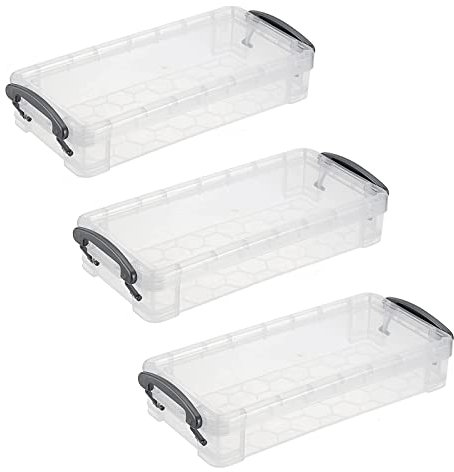 3 Stück Stapelbare Durchsichtige Stiftebox,Durchsichtige Boxen mit Deckel,Stapelbare Transparente Stifte Box,Bleistift Aufbewahrungsbox mit Deckel,für Bürobedarf Student Schreibwaren Aufbewahrungsbox