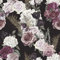 CRE8TIVE Schwarz Fototapete Blumen Rose Selbstklebende Tapete Blumen 61cm x 300cm Klebefolie Möbel Fototapete Schlafzimmer Schrankfolie Wasserfest Vinyltapete Küchenfolie Selbstklebend Arbeitsplatte