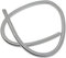 Gaine de protection en spirale chromée pour câble de moto - 11 mm x 1 m de long