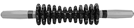 Massageroller aus Kunststoff, Massagerolle, Kunststoff, Massageroller, Yoga, Übungsrolle, Massageroller, Muskelroller, Triggerpunkt, Massagewerkzeug, zur Linderung von Schmerzen und Müdigkeit für