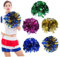 Toddmomy Bommel 1 Paar Pompons Für Jugendliche Blaue Pompons Kunststoffring-Pompons Pompons Blaue Perlmuttfarbene Kugeln Sport-Partyzubehör Pompons Sport-Pompons Cheer-Tanz-Pompons