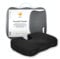 Inphysio U-förmiges Kissen - Ergonomisches Sitzkissen für Bürostühle - Hypoallergener Formgedächtnisschaum - Lindert Rückenschmerzen - 45 x 35 x 7 cm
