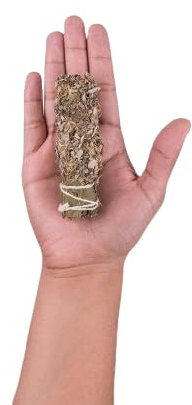 Sagrada Madre, Sahumitos Salvia Blanca, ATADITOS DE Hierba, 5 Unidades