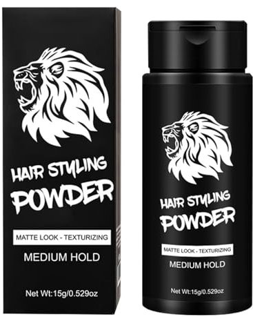 Polvere per capelli, polvere per capelli da uomo | Polvere per capelli opaca - Polvere per capelli texturizzante, polvere per sollevamento della radice dei capelli a lunga durata 15 g per capelli