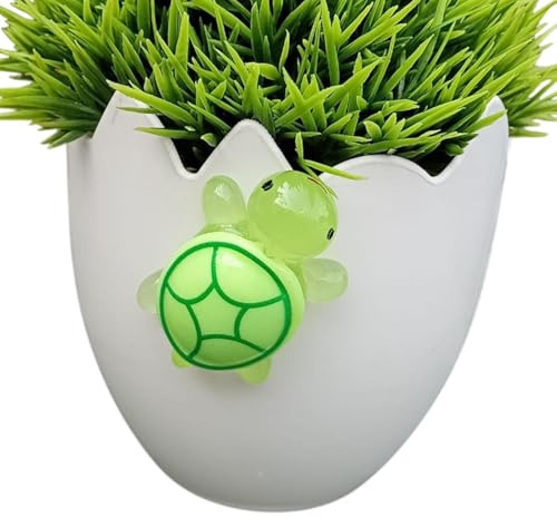 Sirseon Ostereier Vase, Eiervase, einzigartige Blumentöpfe in Sukkulenten-Schale mit, Tischdekoration für drinnen und draußen, Ostereier Vase, Pflanzenkisten, Vase