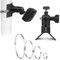 Pole Mount for Blink Camera 4th/3rd Gen, XT2, Mini, 360° Adjustable Drain/Steel Pipe Mounting Bracket, No-Drill Clamp, 1 Pack with 4 Adjustable Clamping Rings – Black