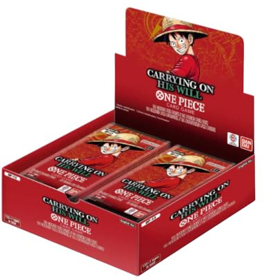 One Piece TCG - Carrying on His Will Booster Box (OP-13) 24 Booster Packs