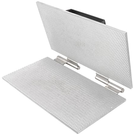 HEEPDD Máquina de Base de Cera de Abejas, Molde de Prensa de Cera de Abejas de Aleación de Aluminio de 16,54x10,04 Pulgadas para Suministros de Apicultura