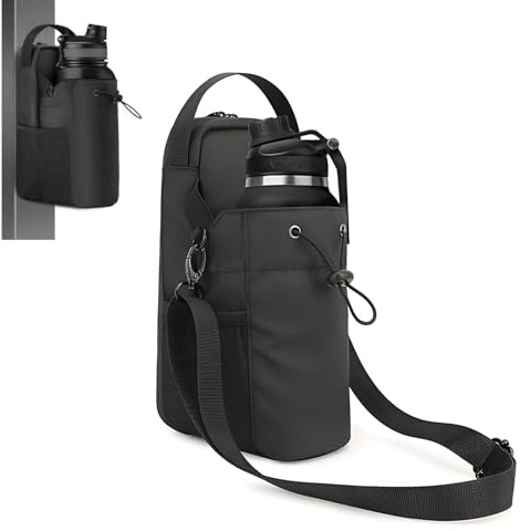 XHNKEG Magnetic Gym Bag, Water Bottle Holder Training Draw Sling Bag Sport Bottle Organizer Gym Accessories for Men and Women Outdoor Basketball Bike