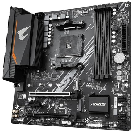 scheda madre Fit For GIGABYTE B550M AORUS ELITE Scheda madre AMD B550 Socket AM4 DDR4 Compatibile HDMI 128 GB PCI-E 4.0 M.2