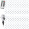 VOLTRONIC LED Lichtervorhang, innen und außen, IP44, Fernbedienung, Größen- und Farbwahl, 6x3 m 600 LEDs, kaltweiß