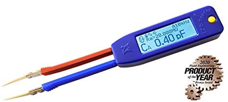 Multimetro digitale LCR-Reader-MPA: LCR-, ESR-, Tensione/Corrente-, Frequenza-, metro, Diodo/LED Tester, Oscilloscopio (Grigio)