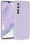 kwmobile Handyhülle kompatibel mit Xiaomi Mi Note 10 Lite Hülle - Handy Case aus weichem Silikon in Lavendel