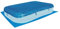Poolabdeckung rechteckig + Poolunterlage für Familiy Pool 262x175cm - 110g/m² PE - Wasserdicht - UV-stabil Abdeckung Fixierseil - Bodenschutz - Bodenplane aufblasbar Planschbecken