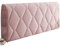 Kopfteilbezug 160/180/200, Bett Kopfteil Bezug Bettkopfteil Hussen Bettkopfteil Husse/Bezug/überzug Abdeckungen Für Schlafzimmer Elastischer Samt Material Verdicken,Pink-190cm