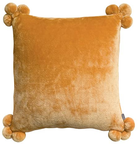 Vivaraise Kissen Tender Pompons 45 X 45 Ocker 45 x 45 cm