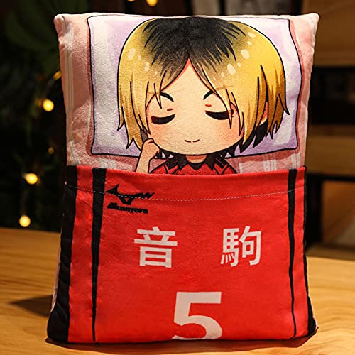 Tongyundacheng Haikyuu Kissen, Anime, Cartoon, Shoyo, Hinata, Kenma, Kozume, Tobio, Kageyama, niedlich, weich, gefüllt, für Nickerchen, dekoratives Kissen