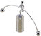 Faderr Metal Man Swing Steel Balance Toy Rotating Tumbler, Balancing Toy Little Metal Man Swing Balanced Toy, Desk Toy Balance Ball Home Office Desk Table Ornament Decoration