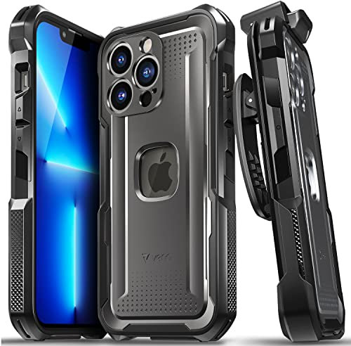 Vena vArmor Cover Rugged Compatible Con Apple iPhone 13 Pro (6.1-Inch), (Magsafe Compatibile, Military Grade) Case Protettiva Custodia Clip da Cintura con Supporto