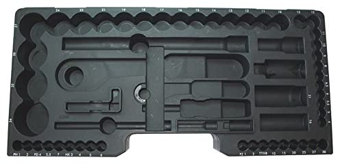 PROXXON Einlage leer zu Satz 23286 / Kunststoffeinlage/Formeinlage leer