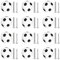 MABAHON 12pcs Sport Fußball Türknäufe Möbelknöpfe Kommode Knöpfe Schrankgriffe Möbelgriffe Kinderzimmer Schrankknöpfe Für Kommode Möbel, Schrank, Mit Schrauben