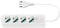 Vimar 0R00641.CC.B Presa multipla con interruttore e cavo da 1,5 m, 4 uscite SICURY universale standard italiano, spina 16 A standard italiano, bianco