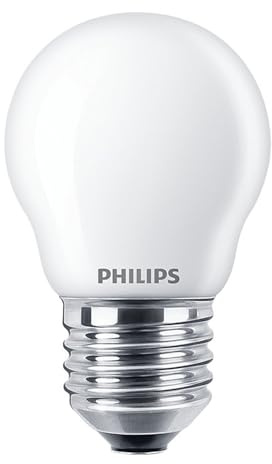 Philips Master Value LED Lustre E27 Kugel Matt 3.4W 470lm - 927 Extra Warmweiß | Höchste Farbwiedergabe - Dimmbar - Ersatz für 40W