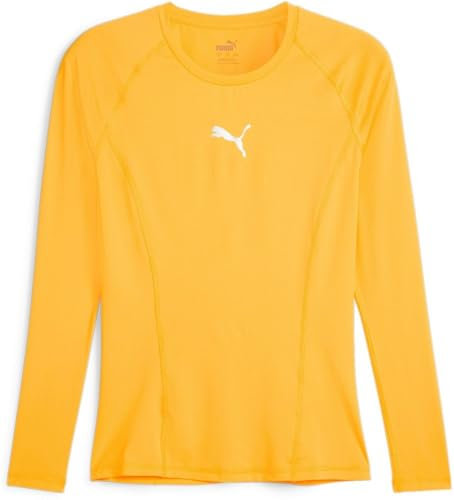 PUMA Herren Liga Baselayer Tee Ls Performance-T-Shirt, Sun Stream, M EU