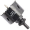 2.87inch Hole Saw, LAIWEI 73mm Hole Cutter with A2 Heavy Duty Mandrel, 4341 Drill Bit,Cutting Depth 38mm,for Drilling Holes in Wood, Aluminium Profiles, PVC and Metal Pipes (2-7/8)