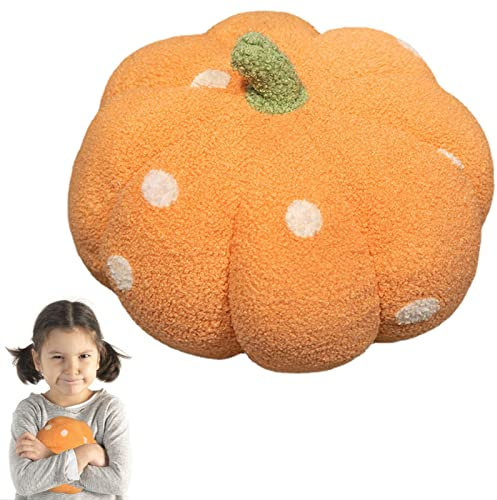 Rianpesn Kürbis Kissen Plüschtier - Plüsch gefüllte Pflanze Kissen Party Favor | Heimdekoration, süßes Haltekissen, Geschenk für Kinder, Halloween, Weihnachten, Neujahr