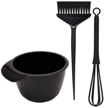 JAYIOLA 3 Pièces Coloration Des Cheveux Teinture Blanchiment Cheveux Teinture Bol Teinture Brosse Mélangeur