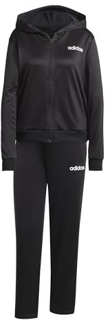adidas Damen ESSENTIALS LINEAR TRACKSUIT, black, XL