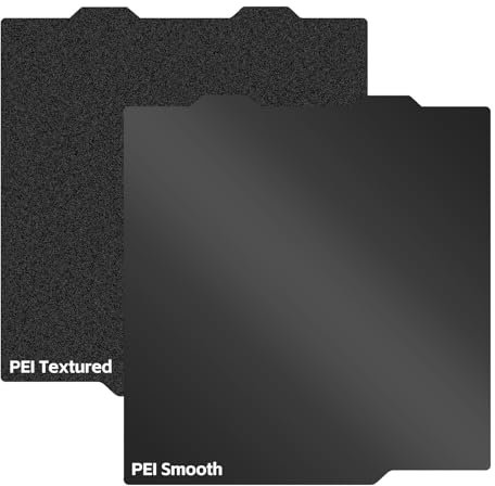 UniTak3D A1 Mini PEI Build Plate Bauplatte 184x184mm Druckplatte Flexible Spring Steel Sheet Double Sided Smooth/Textured PEI-Platte Druckbett NUR Compatible with Bambu Lab A1 Mini 3D Drucker