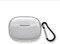 Custodia protettiva per auricolari Bluetooth per JBL Wave Beam JBL Beam 2, custodia protettiva in TPU trasparente con gancio anti goccia e guscio morbido resistente all'usura