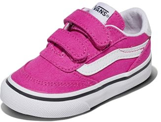 Vans Brooklyn LS V, Scarpe da Ginnastica Unisex-Bambini, Rosa Lampone, 24 EU