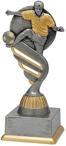 tecnocoppe Trofeo Calcio h 18,00 cm Capocannoniere Targhetta Personalizzata Omaggio